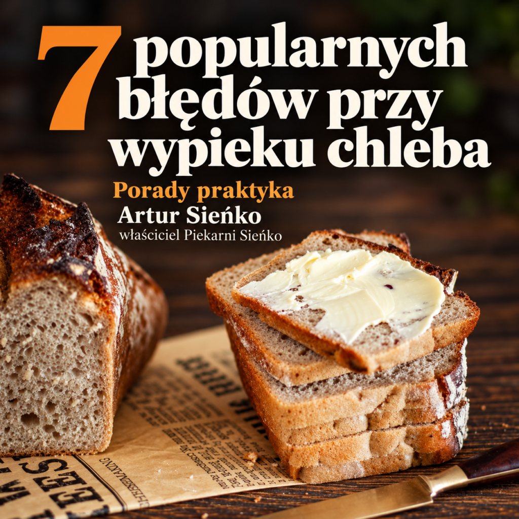 7 popularnych błędów przy wypieku chleba