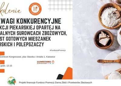 Szkolenie: przewagi konkurencyjne piekarni rzemieślniczych