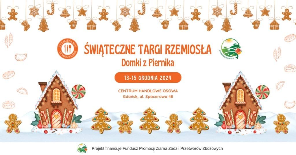 Świąteczne targi rzemiosła „Domki z piernika”