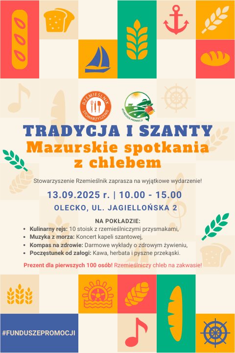 Tradycja i Szanty - Mazurskie Spotkania z Chlebem 2025
