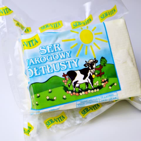 Ser twarogowy półtłusty folia