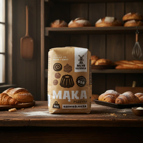 Mąka pszenna RZEMIEŚLNICZA typ 650 - 1kg