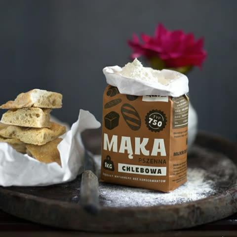 Mąka pszenna CHLEBOWA typ 750 - 1kg