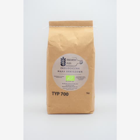 ekologiczna mąka orkiszowa typ 700 1 kg
