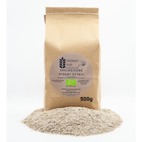 ekologiczne otręby żytnie 500 g